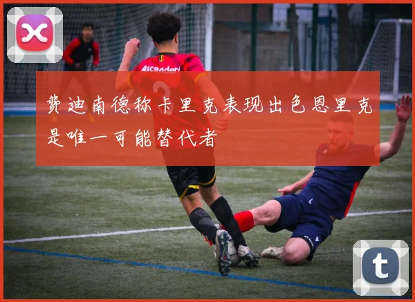 费迪南德称卡里克表现出色恩里克是唯一可能替代者